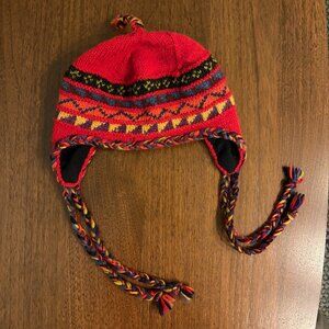 NEWARI Icelandic style 100% Wool hat with fleece lining